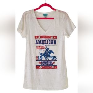 Cowgirl Hardware Cream Tee Shirt